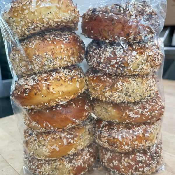 Pretzel Bagels (12 Pack) West Coast Pretzels