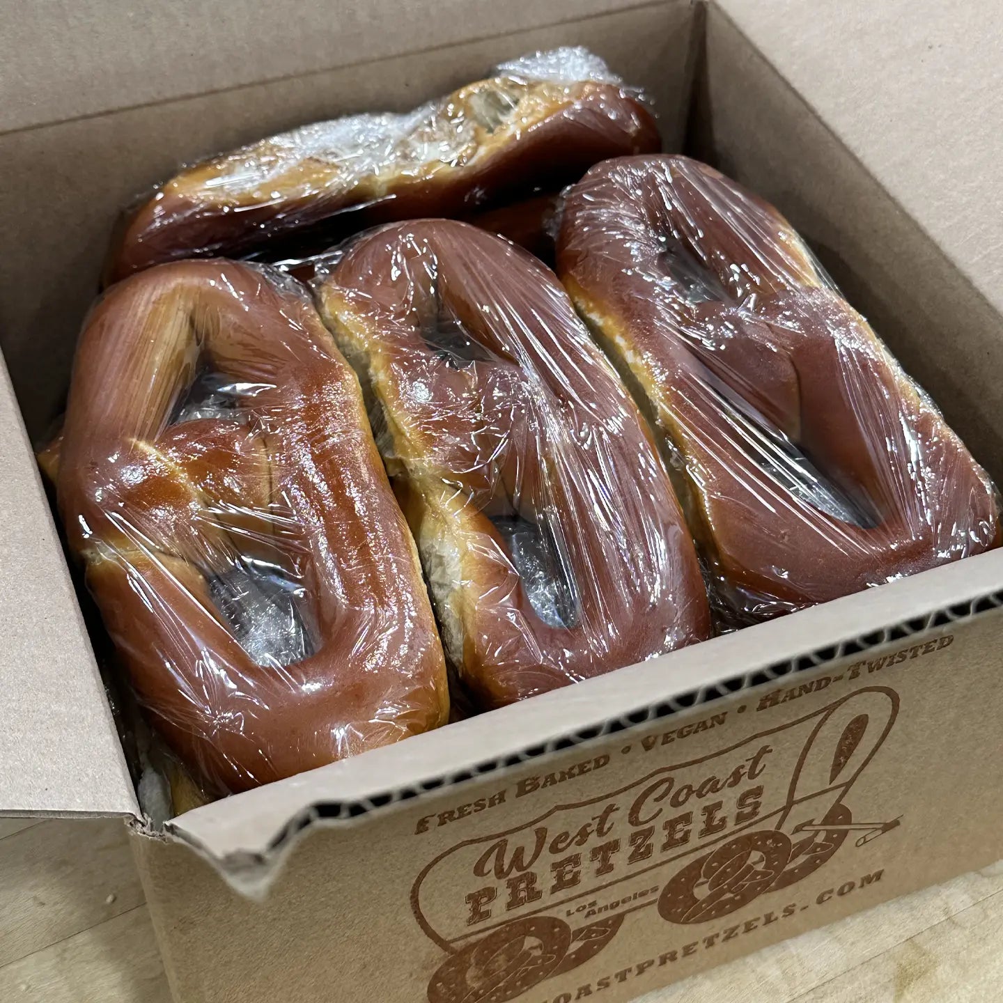East Coast Philly Pretzel Box | West Coast Pretzels
