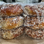 Onion Bagel West Coast Pretzels