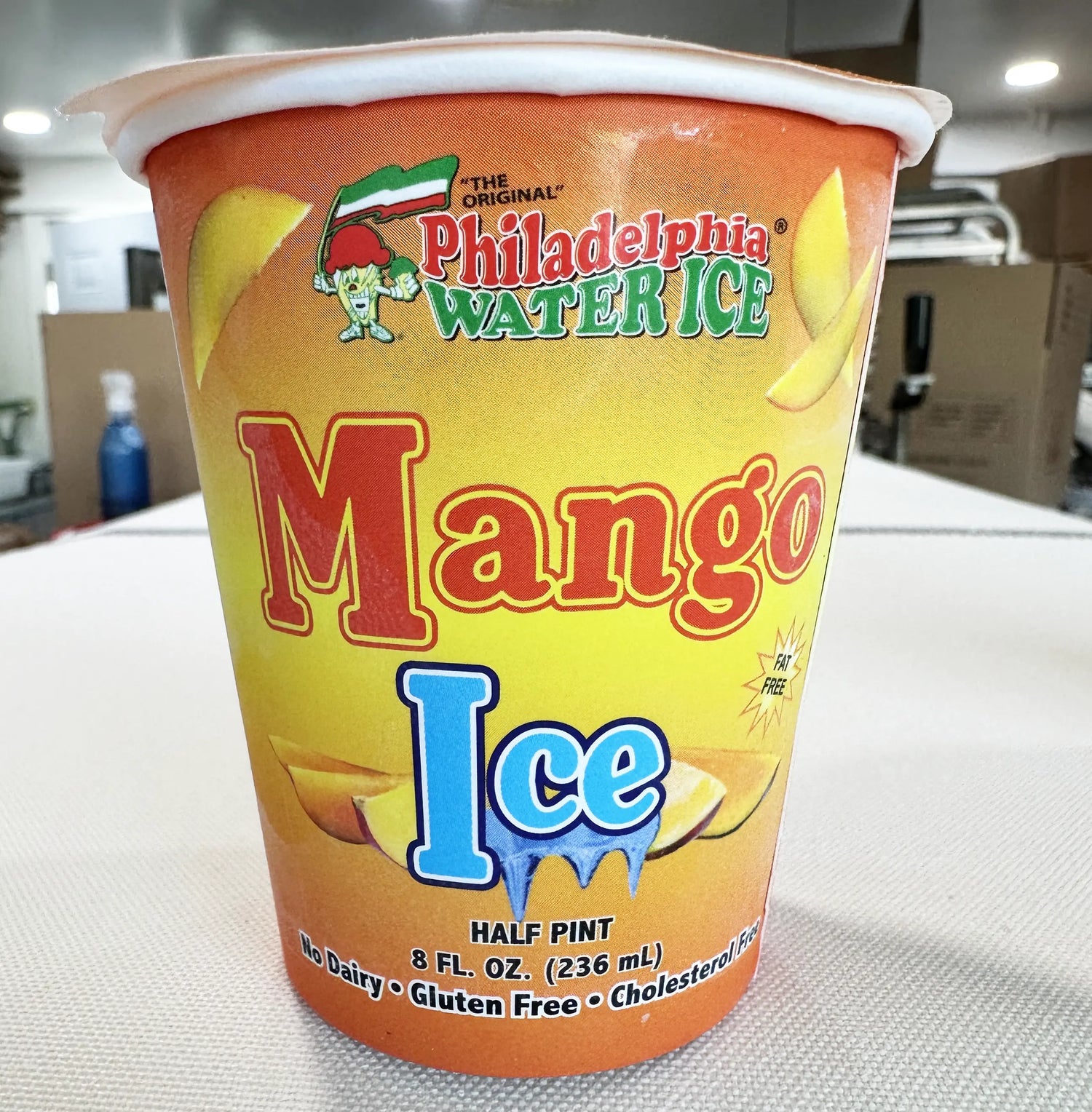 Mango Water Ice West Coast Pretzels